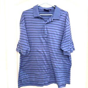 Bobby Jones periwinkle blue golf/polo shirt